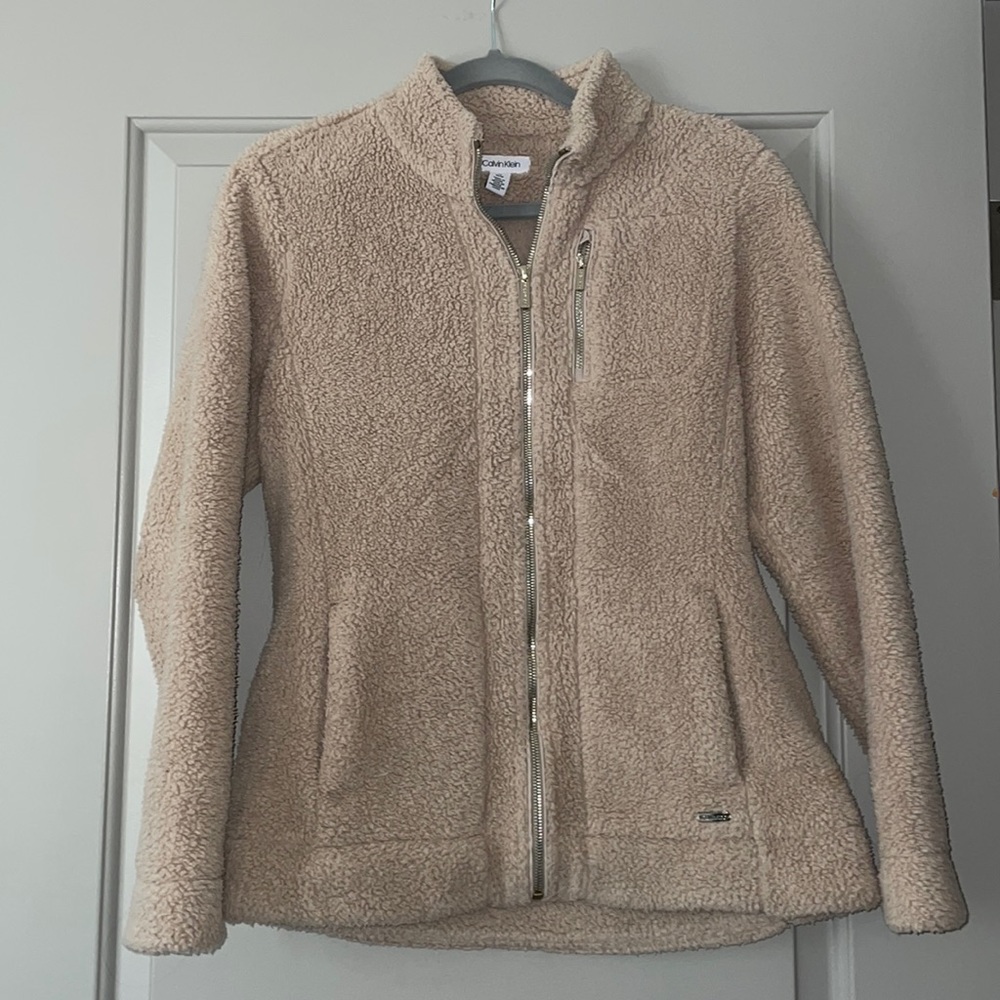 Calvin Klein Sherpa Zip Up
